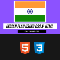 Read more about the article Create Indian Flag Using HTML and CSS