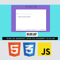 How to Create To Do list Using JavaScript (Source Code)