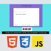 How to Create To Do list Using JavaScript (Source Code) Create To do list Using JavaScript