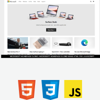 Read more about the article Clone Website using HTML,CSS and JavaScript (Source Code)