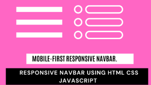 Read more about the article Responsive Navbar Template using HTML,CSS and JavaScript