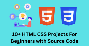 10+ HTML CSS Projects For Beginners with Source Code