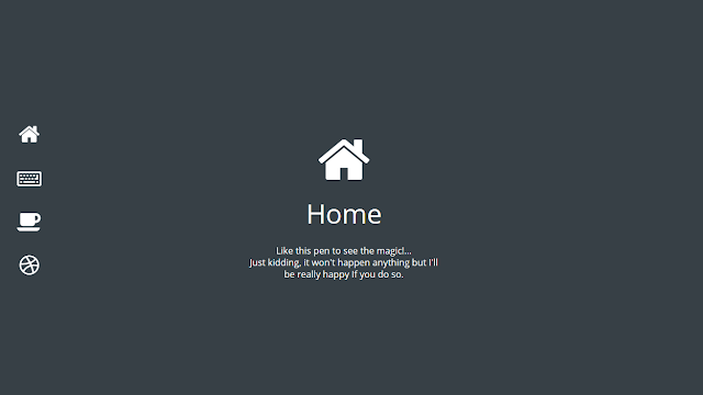 One Page Scroll Navigation Using HTML And CSS Only