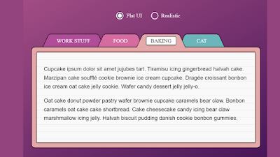Create Tabs Using HTML,CSS and JavaScript ( Source Code)