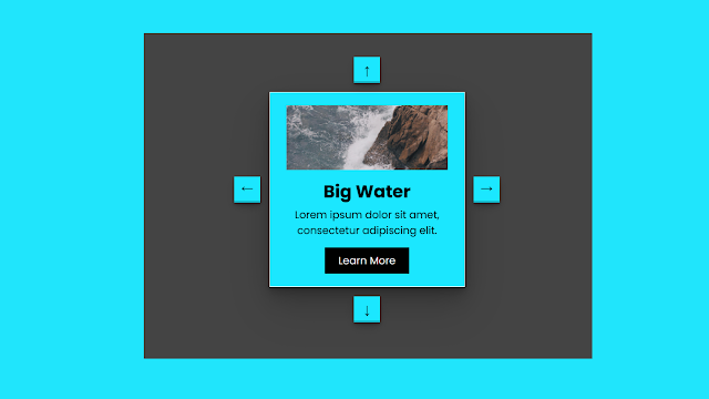 3D Card carousel using HTML and CSS
