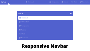 Responsive Animated Navbar Using Bootstrap