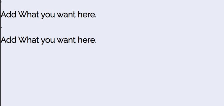 Chatbot Template Using HTML and CSS