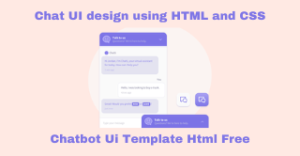 Chat ui html