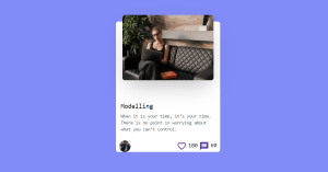 Read more about the article Tailwind Profile Card (Code + Codepen)