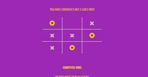 Read more about the article Create Tic Tac Toe using HTML ,CSS & JavaScript