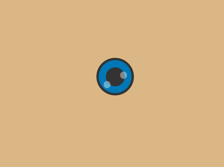 Animated Eyes Follow Mouse Cursor Effect Using JavaScript