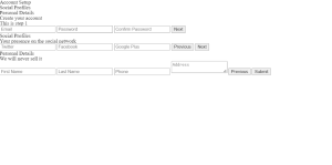 Build Multi-Step Form with Progress Bar using HTML & jQuery Multi-Step Form with Progress Bar using HTML & jQuery