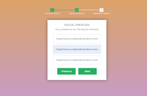 Build Multi-Step Form with Progress Bar using HTML & jQuery Multi-Step Form with Progress Bar using HTML & jQuery