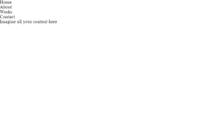 Menu Using Html Css Javascript