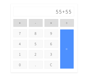 Calculator Using HTML,CSS & JavaScript Source Code