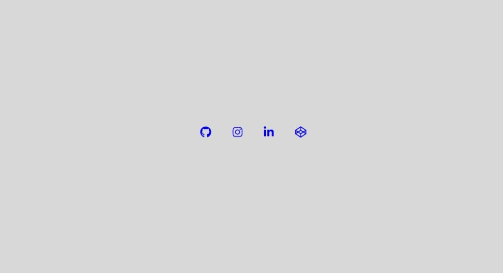 Social Media Icons With Hover Animation Using HTML & CSS