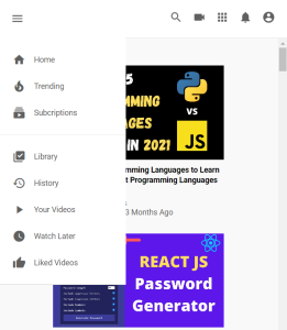 Youtube Clone Using HTML and CSS With Source Code Youtube Clone Using HTML CSS