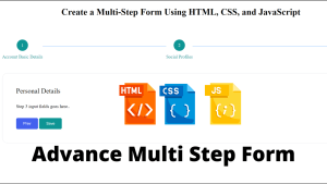 Read more about the article Create Multi Step Form Using HTML, CSS and JavaScript