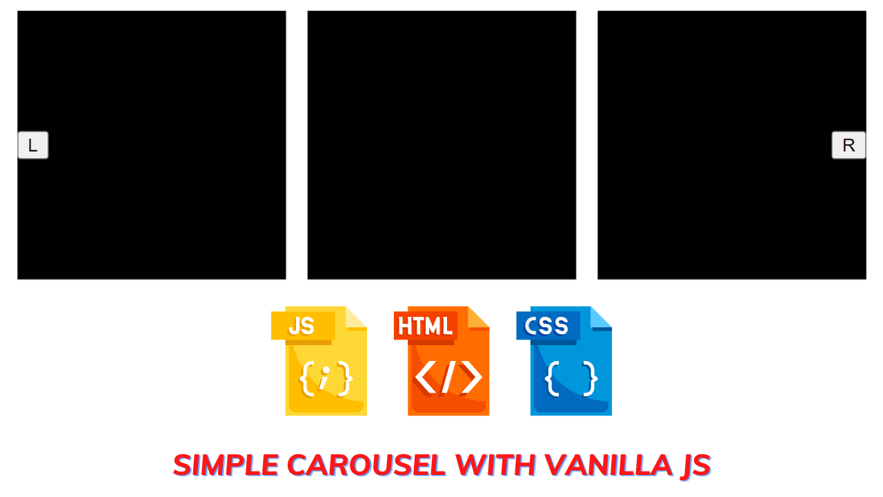 Carousel Using HTML,CSS and JavaScript