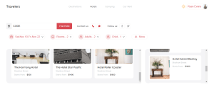 Make Travel Booking App Ui Clone Using Html, Css And, Javascript Booking App UI
