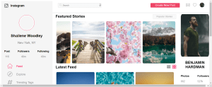 Instagram Clone Using HTML & CSS