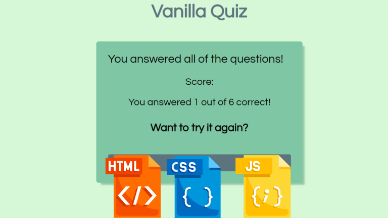 Quiz App with Timer using HTML CSS & JavaScript