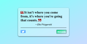 Random Quote Generator Using HTML, CSS, and JavaScript