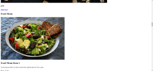 Restaurant Website Using HTML And CSS With Source Code Restaurant Website Html Code