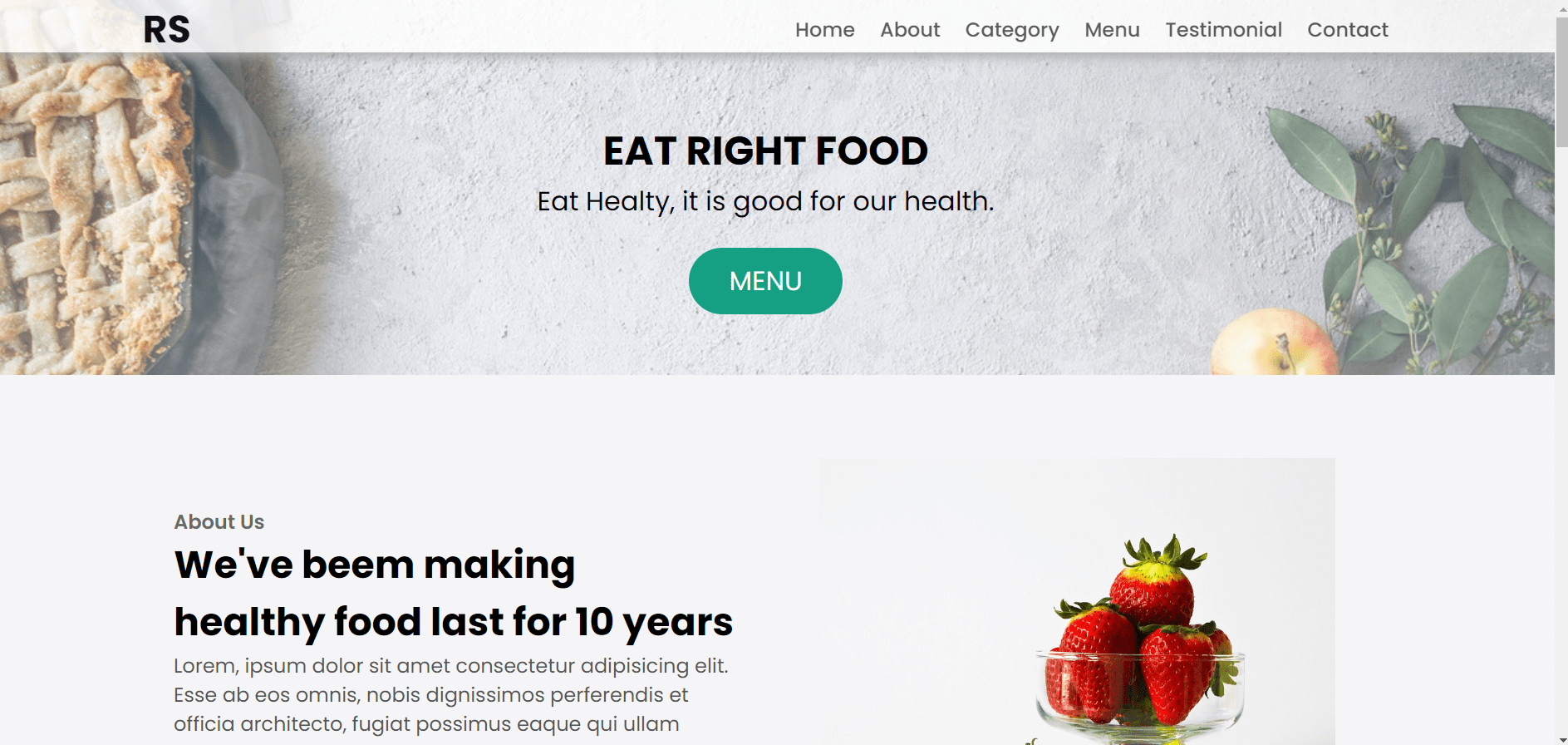 Restaurant Website Using HTML And CSS (Free Code)