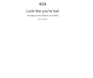 Create Simple 404 Error Page Using HTML Code 404 Error Page