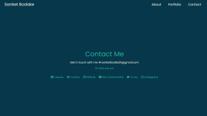 Portfolio Website Using Html And Css (Source Code) Portfolio Website Using Html And Css