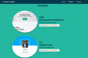 Portfolio Website Using Html And Css (Source Code) Portfolio Website Using Html And Css