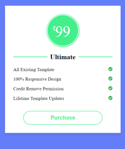 Create a Responsive Pricing Table Using HTML and CSS Code price card table html css