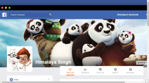 Facebook Clone Using Html and Css