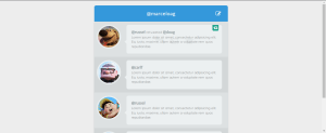 Create Twitter Clone Client In HTML & CSS (Source Code) Twitter Client Page UI