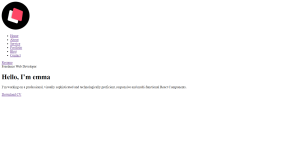 Personal Portfolio Website Using HTML and CSS (Source Code) personal portfolio html code