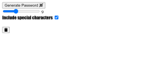 Password Generator Using HTML, CSS, And JavaScript Password Generator Using HTML, CSS, And JavaScript