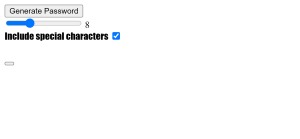 Password Generator Using HTML, CSS, And JavaScript Password Generator Using HTML, CSS, And JavaScript