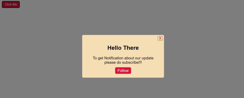How to Create Popup Box Using Html and Css?