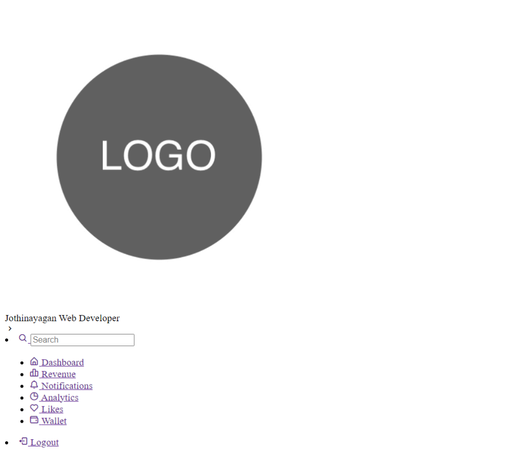 Sidebar Menu Design Using Html, Css and JavaScript