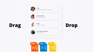 Read more about the article Create Drag And Drop Using HTML,CSS and JavaScript (Source Code)