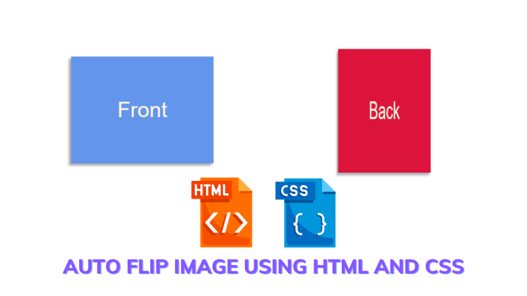 Auto Flip Image Using Html And Css