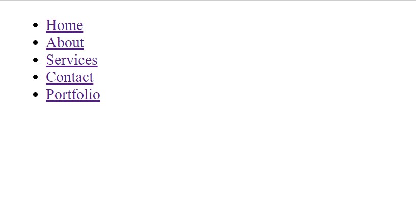 Hamburger Menu using Javascript