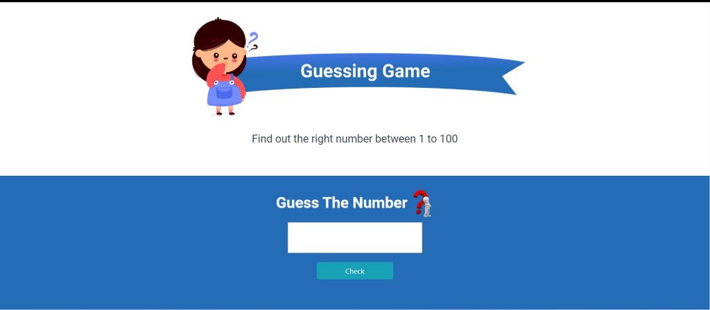 Number Guessing Game Javascript