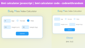 Read more about the article Create BMI Calculator Using HTML,CSS and JavaScript