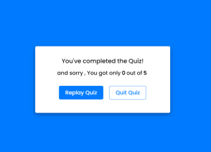 Quiz App With Timer In Javascript