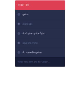 To Do List Javascript