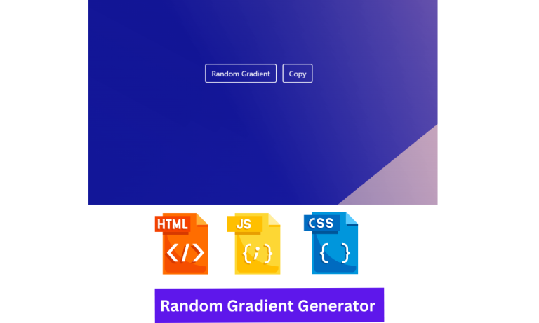 Create Random Gradient Generator Using JavaScript & CSS