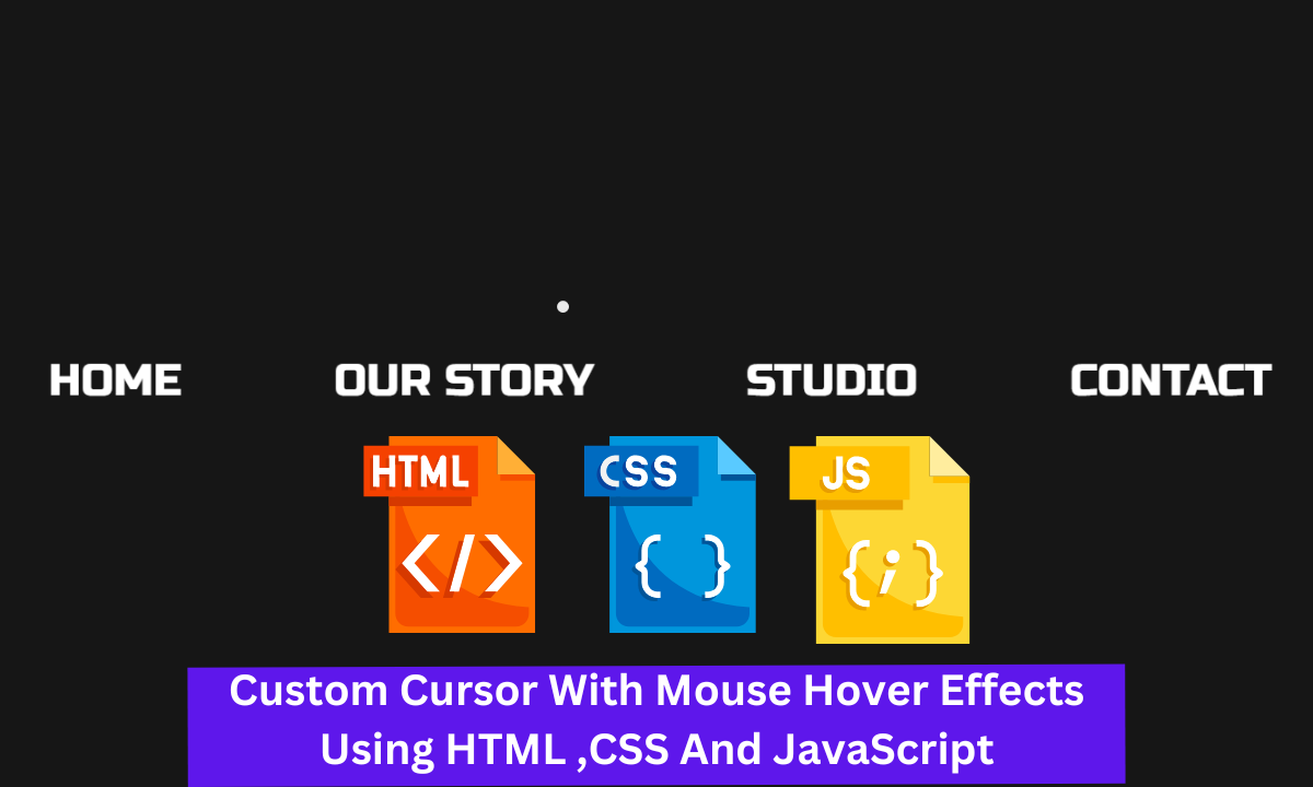 Custom Gaming Cursor Using Html and CSS - Custom Mouse Cursor