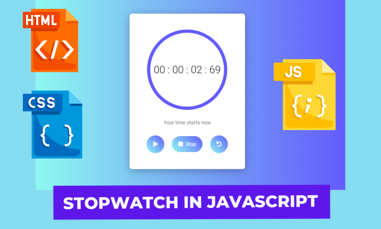 StopWatch in Javascript